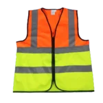 Pinnacle Premium Lime / Orange Two Tone Reflective Vest