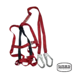 Pinnacle Alpha Double Lanyard Full Body Harness With Scaffolding Hooks