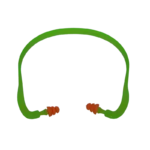 Pinnacle Banded Ear Plug - Lime Green