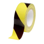 Pinnacle Barrier Tape 75mm x 50mic (Black & Yellow)