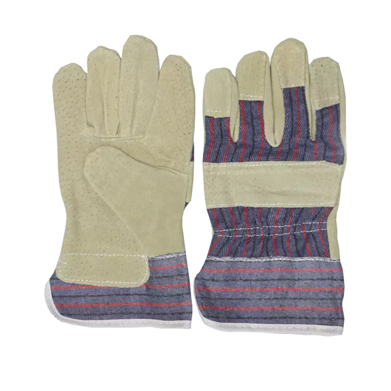 Pinnacle Candy Stripe Pig Skin Glove