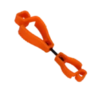 Pinnacle Glove Clip Orange Plastic