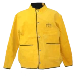 Pinnacle Yellow Suede Leather Welding Jacket