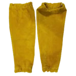 Pinnacle Yellow Suede Leather Welding Sleeves 48cm