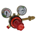 Pinnacle Multi Stage Acetylene Regulator Brass Bonnet