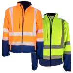 Pinnacle 2 Tone Softshell Jacket With Zip-off Sleeve