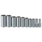 Pinnacle Socket Set 1/2" CR/V - 10pcs