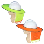 Pinnacle Sun Protector For Hard Hats With Reflective