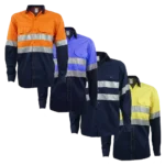 Pinnacle Vented Reflective Mining Shirt